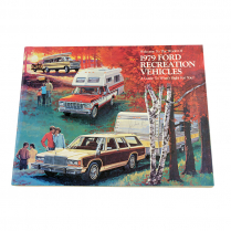 Recreation Vehicle Brochure - 1979 Ford Truck and Cars