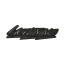 Front Fender Emblem - Black - Lightning - 1999-04 Ford Truck