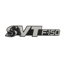 Tailgate Emblem - Lightning "SVT F150" - Chrome - 1999-2004 Ford