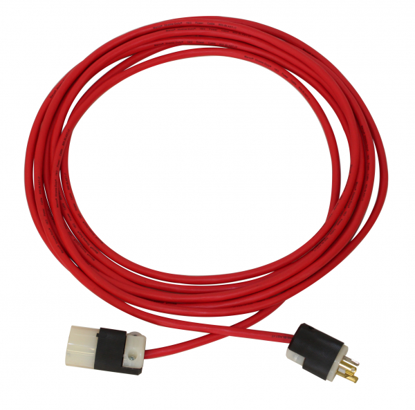 Power Cord 16/2 50' 3 Prong Twist Lock Plugs