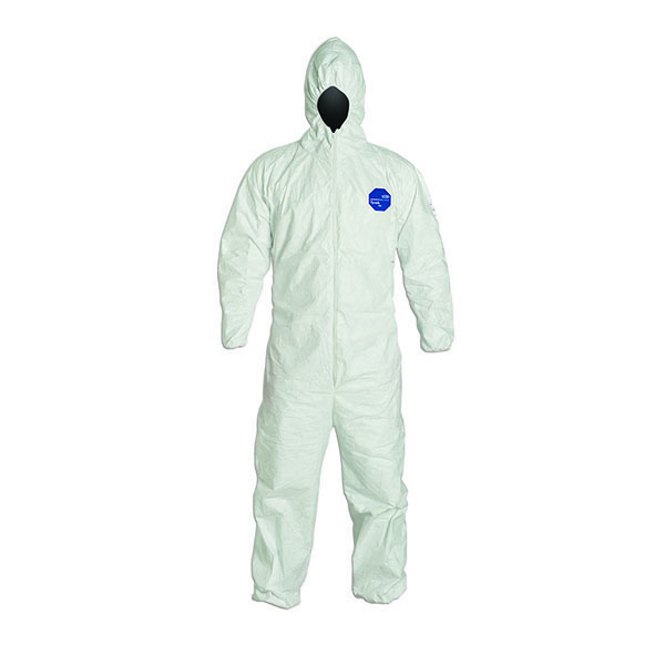 Tyvek&reg; 400 Disposable Coverall 2X-Large Hood Elastic Wrists & Ankles