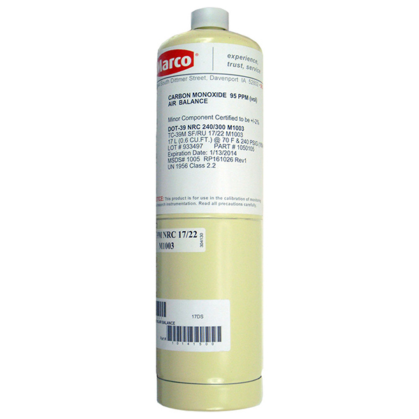 Calibration Gas Span 95 PPM