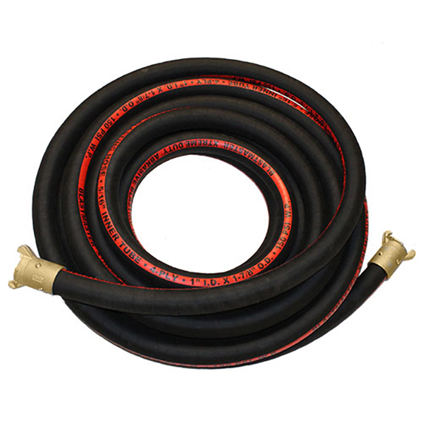 1" x 12-1/2' Blast Hose w/ Brass Coupling and Nozzle Holder