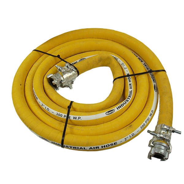 Air Hose 2" ID x 25' Coupled