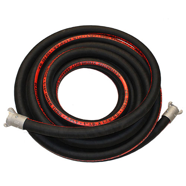 1-1/2" ID x 100' Blast Hose w/ Aluminum Couplings