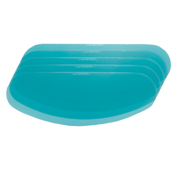 Clemco&reg; Outer Lens Apollo 600 & 60 25/Pkg 17" x 5-5/8"
