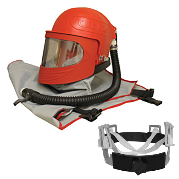 Clemco&reg; Apollo 600 Blast Helmet with Constant Flow Fitting