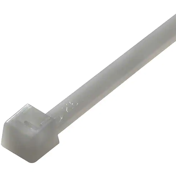Zip Ties Nylon Natural 4" 18lb 100/Pkg