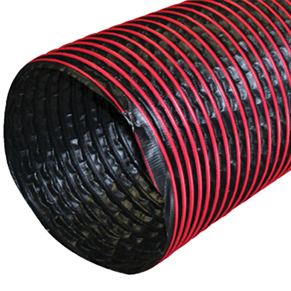 8" ID x 25' Duct Hose 1-1/2" Pitch