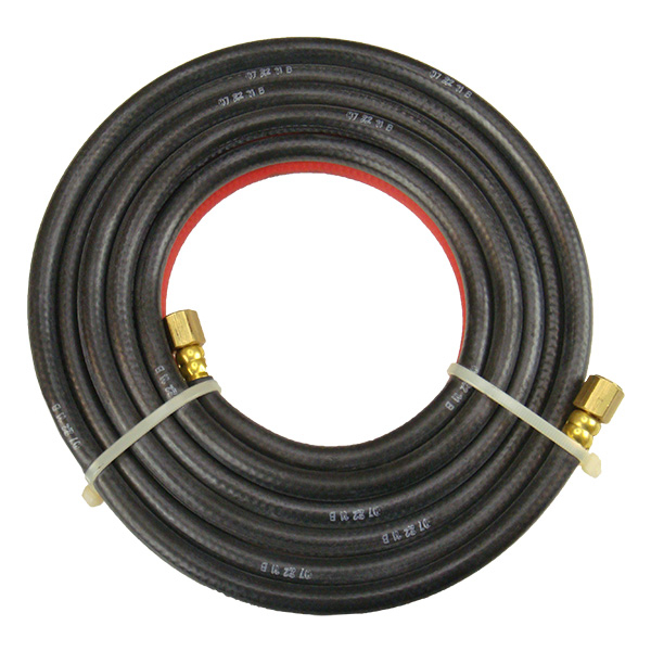 3' of Single Pneumatic line with 3/16" Female Fittings