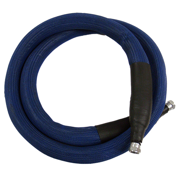 1/4" ID x 10' Insulated Hose, Blue, 7000 psi