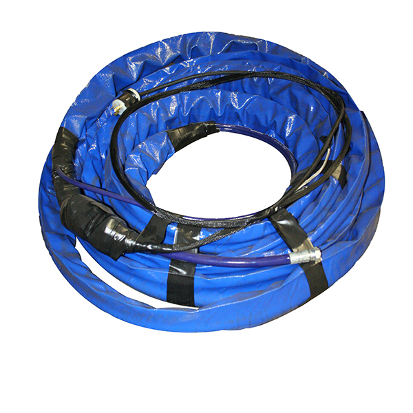 100' Heated Hose Bundle 5000 PSI