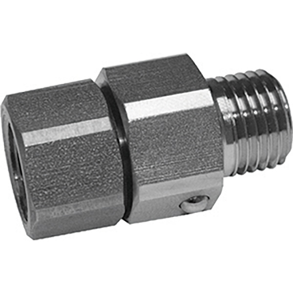 Graco&reg; Gun Swivel 1/4" M x F 7500 psi Stainless Steel