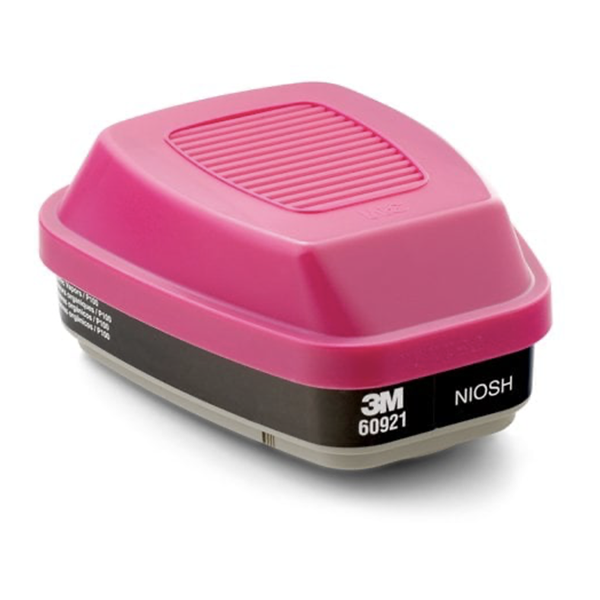 3M&trade; 60921 P100 Cartridge Organic Vapor 2/Pkg