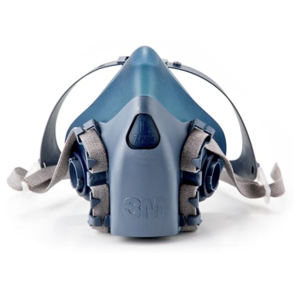 3M half-face respirator