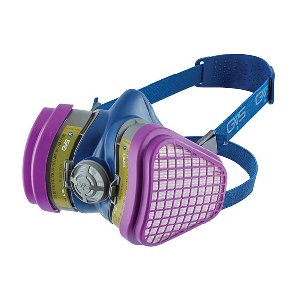 SPR484 Small/Medium Half Facepiece Respirator For Multigas P100
