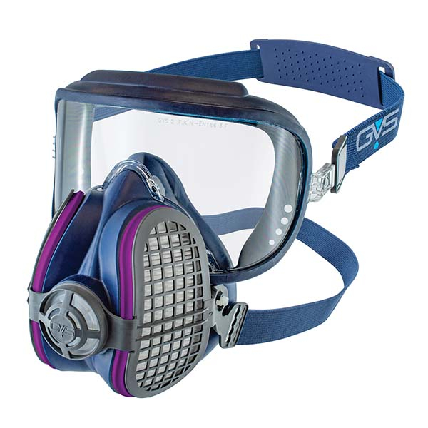 SPR550 Medium/Large Half Facepiece Respirator With Goggle P100