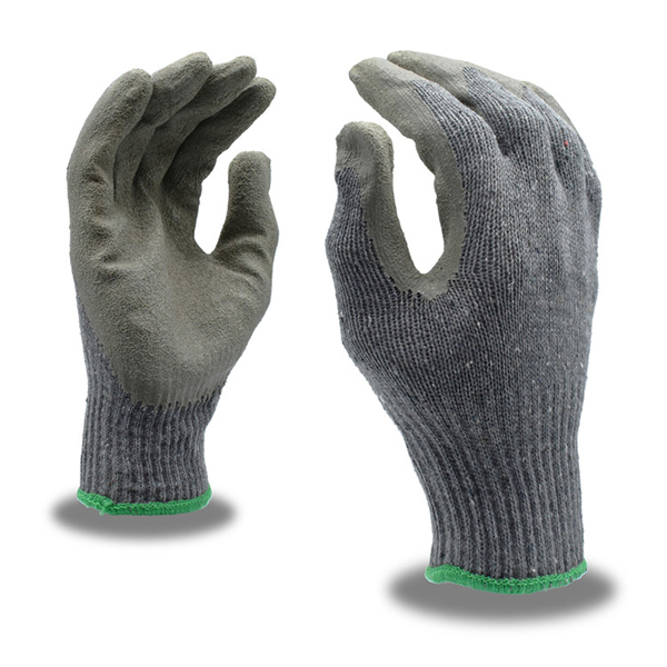 Cordova Gloves 3886 SZ XL 12/Pkg Crinkle Latex Palm Fiber Shell Gray