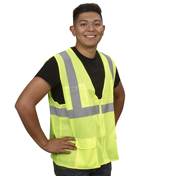 Safety Vest Class 2 lime Lg