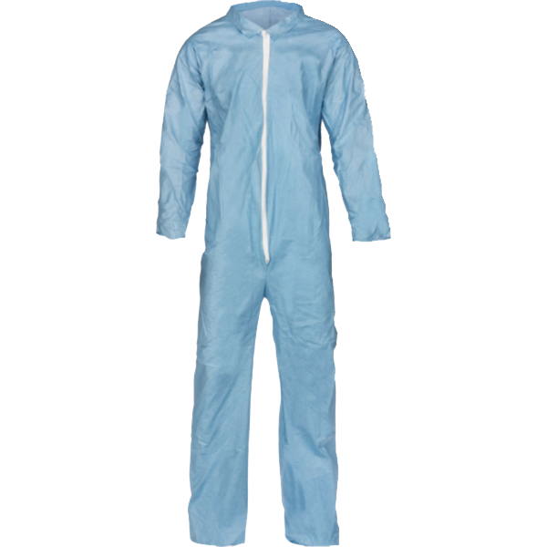 Lakeland Pyrolon&reg; Plus 2 FR Coverall 4X-Large Blue Open Wrists & Ankles