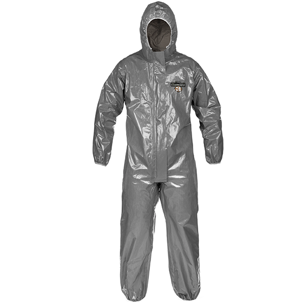 Lakeland ChemMax&reg; 3 Coverall Large Respirator Hood Fit Elastic Wrists and Ankles