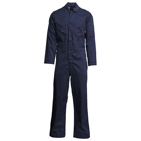 Flame Resistant 7 oz. Coveralls 4X-Large Navy