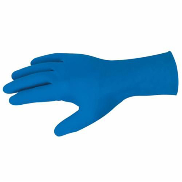 MCR Safety&reg; 5049 Gloves Latex SZ XL Blue 11 Mil 50/Box Powder Free