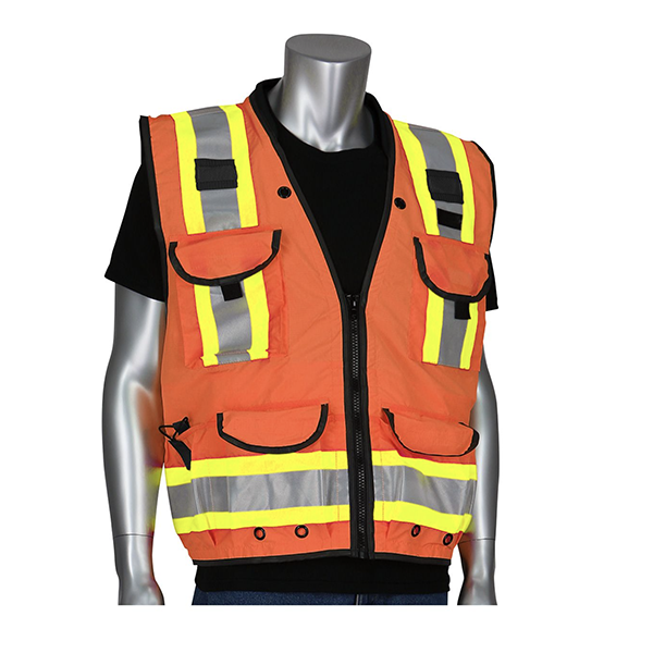 West Chester Surveyors Vest Type R Class 2 Orange Size Medium