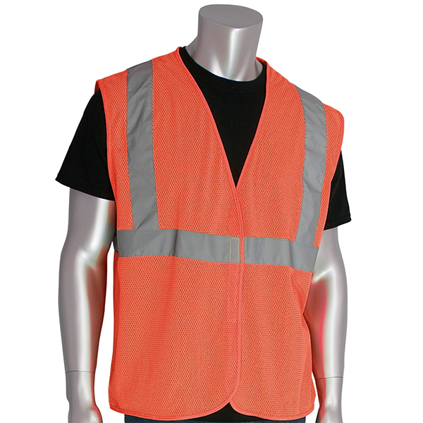 PIP Safety Vest ANSI 107 Class 2 Orange Size X-Large
