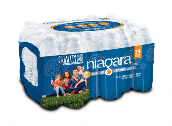 Water Bottle 16.9 oz 24/Case