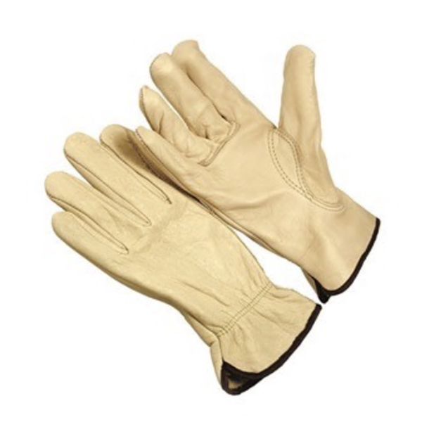Seattle Glove 4064 SZ MD Standard Grade Leather Driver Keystone Thumb Unlined