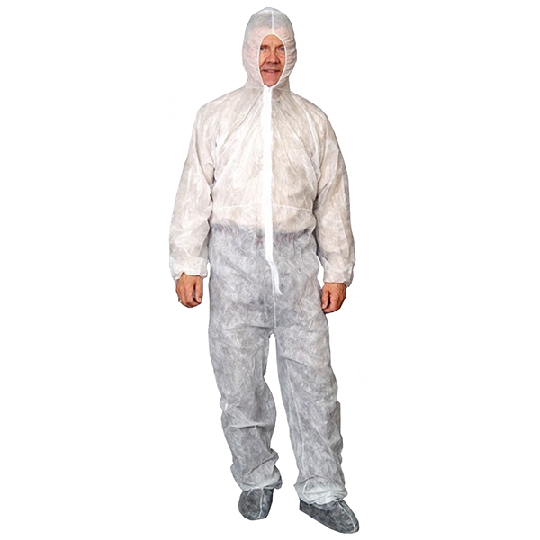 Poly-Pro Disposable Coverall 2X-Large Hood & Boots