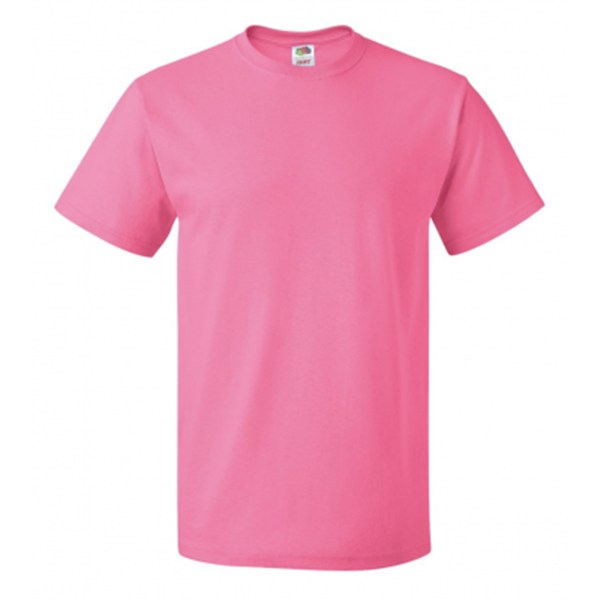 Neon Pink Tee Shirt 2X-Large