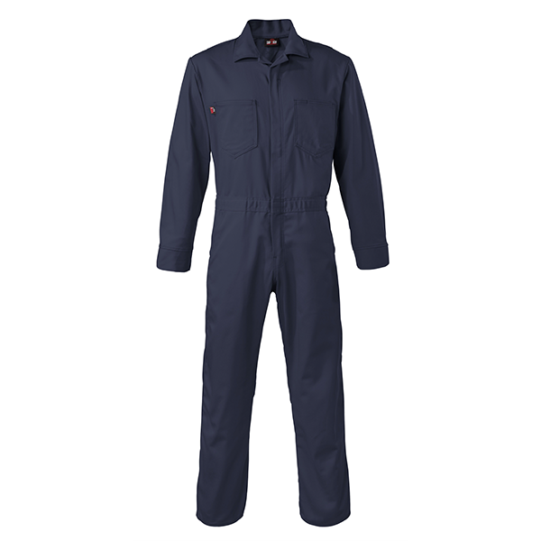 Flame Retardant Coverall Small Navy