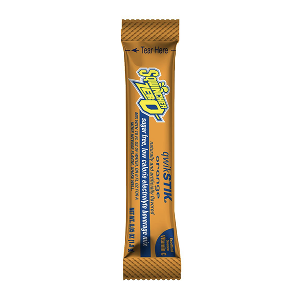 Sqwincher Qwik Stik Sugar Free Orange 20 oz Stick 50/Bag